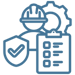 Construction Observation Services blue icon